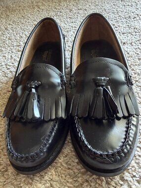 G.H.BASS WOMENS ESTHER KILTIE TASSEL WEEJUNS LOAFER
